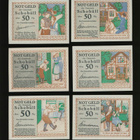 Saksa Notgeld 6 x 50 Pfg, Schobüll - pikkukuva 1