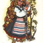 kortti ** Vänni Mirja Kalevala tai Kanteletar - erilaisia - pikkukuva 3