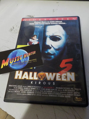 HALLOWEEN 5 - KIROUS RARE SUOMI PAINOS DVD (W)