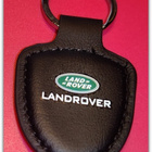 Pieni nahkainen Land Rover avaimenperä - pikkukuva 1