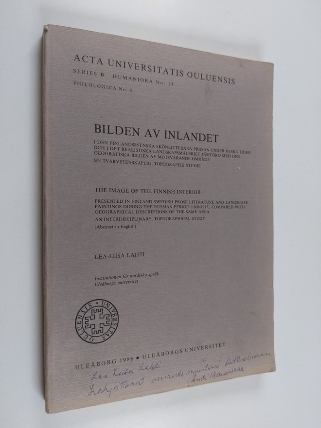 Lea-Liisa Lahti : Bilden av inlandet : i den finlandssven...