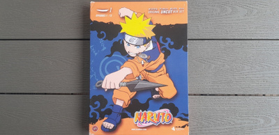 DVD: Naruto 1 Uncut, Jaksot 1-13. 3xDVD (2002)