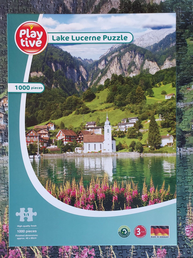 Playtive: Lake Lucerne Puzzle 1000 palan palapeli