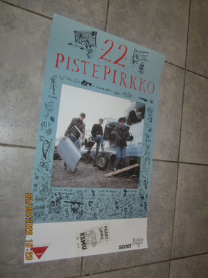 "22-Pistepirkko hieno keikkajuliste + aito KEMU pääsylippu