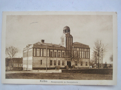 VANHA Postikortti Kotka 1923