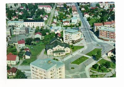 Riihimäki: keskustaa ilmasta