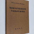 Eino Miettinen : Saksankielen vaikeuksia - pikkukuva 1