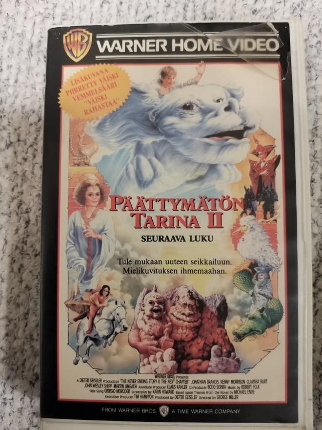 Vhs  fi  PÄÄTTYMÄTÖN TARINA 2 - SEURAAVA LUKU