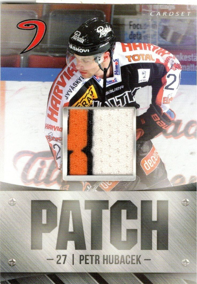 2015-16 Cardset  PETR HUBACEK JYP Patch