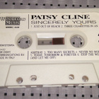 PATSY CLINE SINCERELY YOURS C-KASETTI - pikkukuva 2