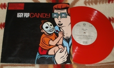 IGGY POP ~ Candy / Pussy Power ~ 10" EP