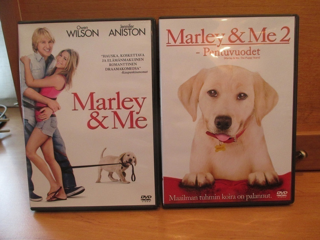 MARLEY & ME,MARLEY&ME2-PENTUVUODET  DVD:T