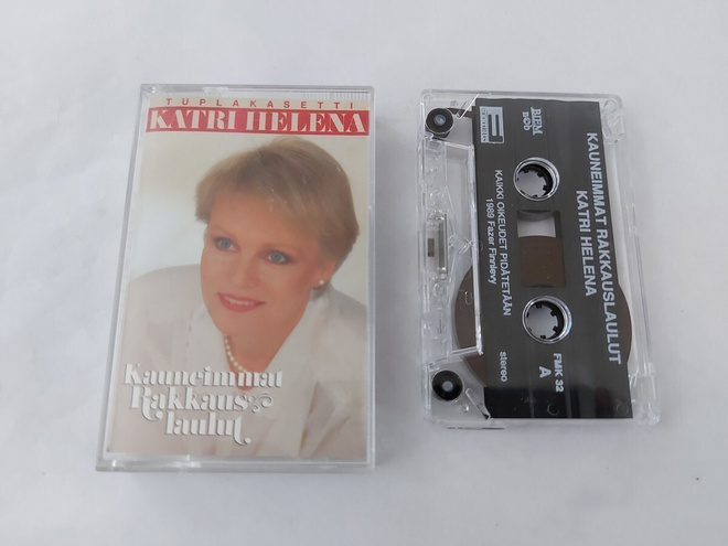 KATRI HELENA - KAUNEIMMAT RAKKAUSLAULUT c-kasetti