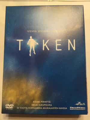 DVD Boxi Taken - Steven Spielberg presents