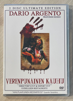Dario Argento: Verenpunainen kauhu (1975) 2 versiota (2DVD)