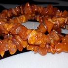 70cm- Meripihka kaulakoru Amber Itämeren meripihka vintage - pikkukuva 1