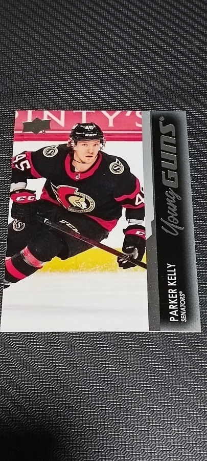 2021-22 Upper Deck YOUNG GUNS YG RC #240 Parker Kelly