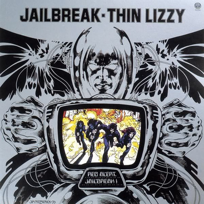 Thin Lizzy - Jailbreak (CD) HYVÄ KUNTO!!