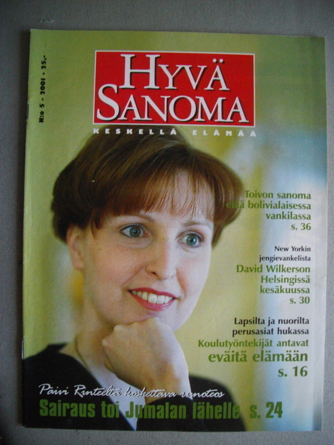 Hyvä Sanoma Nro 5/2001 (17.3)