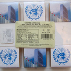 VANHA Suklaa Setti YK United Nations Yhdistyneet Kansakunnat - pikkukuva 2