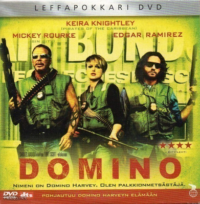 Domino (Keira Knightley, Mickey Rourke, Édgar Ramírez)