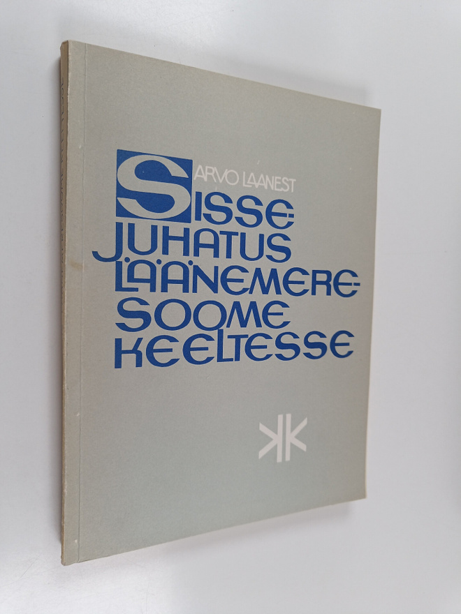 Arvo Laanest : Sissejuhatus läänemeresoome keeltesse