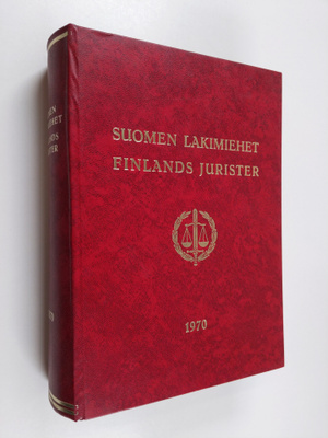 Suomen lakimiehet 1970 = Finlands jurister