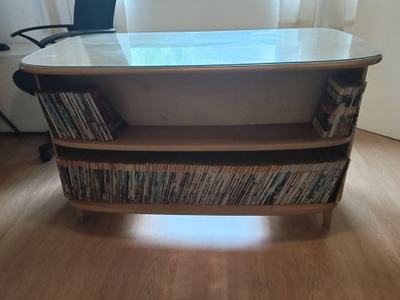 2-puolinen vintage kirjoituspöytä