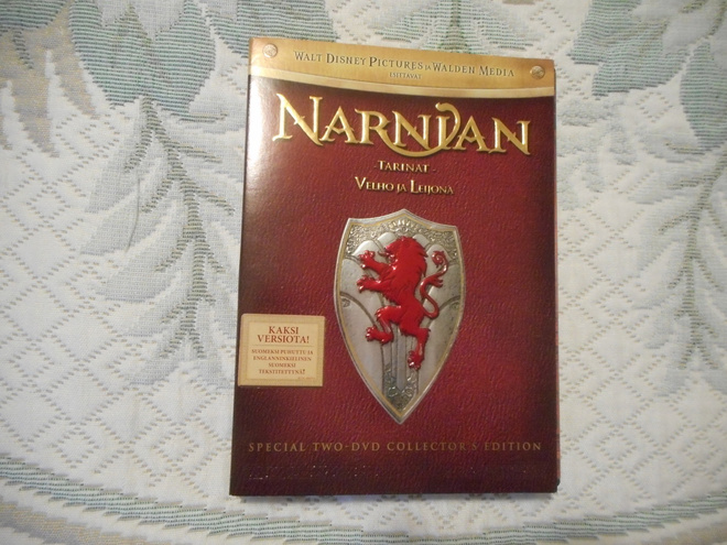 NARNIAN TARINAT Velho Ja Leijona .Spesial 2dvd Keräilvyersio