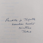 Terho Itkonen : Kielen kärjeltä (tekijän omiste, signeera... - pikkukuva 3