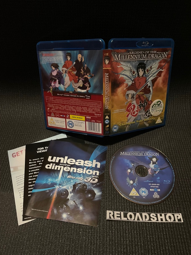 Legend of the Millennium Dragon (2011) BLU-RAY