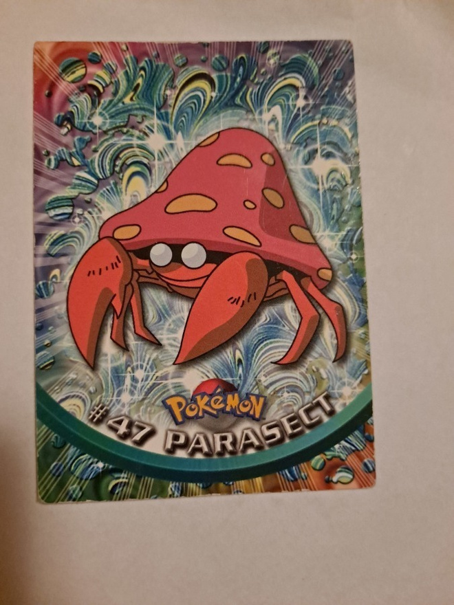 Pokemon Topps keräilykortti #47 Parasect
