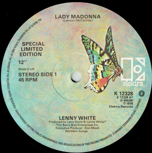 Lenny White – Lady Madonna 12” Lennon / McCartney