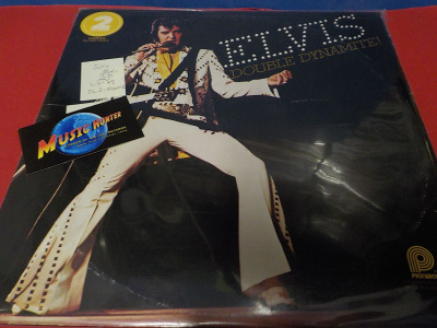 ELVIS - DOUBLE DYNAMITE EX-/EX- 2LP