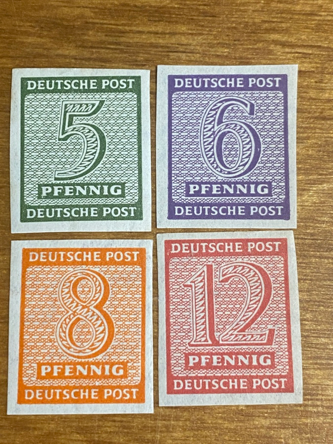 SAKSA 1945 NEUVOSTOLIITTO SEKTORI MERKIT**