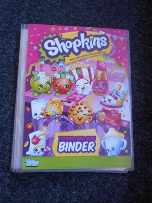 Shopkins keräilykortit ja keräilykansio (#2990)