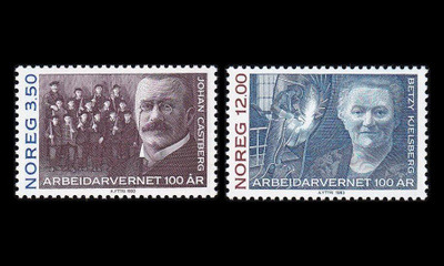 Norja 1133-4 ** Työsuojelu 100v (1993)