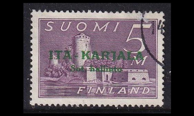 IK_13 o Itä-Karjala 5mk vihreä lisäp (1941)