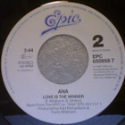 ANA :: SHY BOYS / LOVE IS THE WINNER :: VINYYLI 7" 1987 - pikkukuva 4