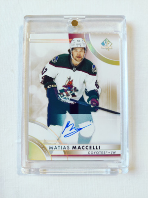 Matias Maccelli - 23-24 SP Authentic Limited Auto