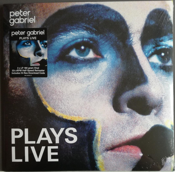 PETER GABRIEL PLAYS LIVE 2LP