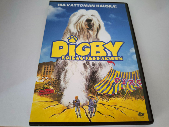 Digby - Koiraa kerrakseen (1973) - DVD - Suomi-julkaisu