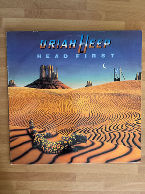 Uriah Heep - Head first LP ORIG. -83 UK