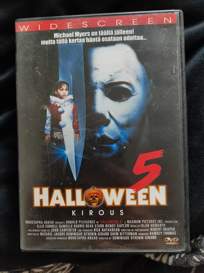 Halloween 5 dvd