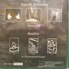 ALTAR OF PERVERSION / GOATFIRE - DAEMONIC LUST - M-/M- 7" - pikkukuva 2
