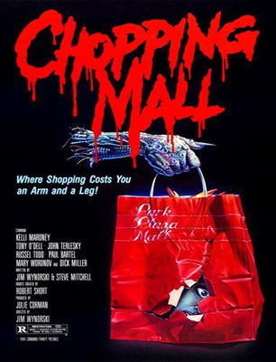 Chopping Mall 1986 robotti scifi kauhu --- Blu-ray --- UUSI