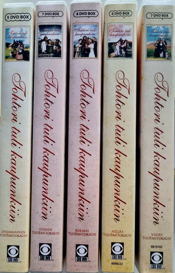 TOHTORI TULI KAUPUNKIIN, KAUDET 1-5 DVD