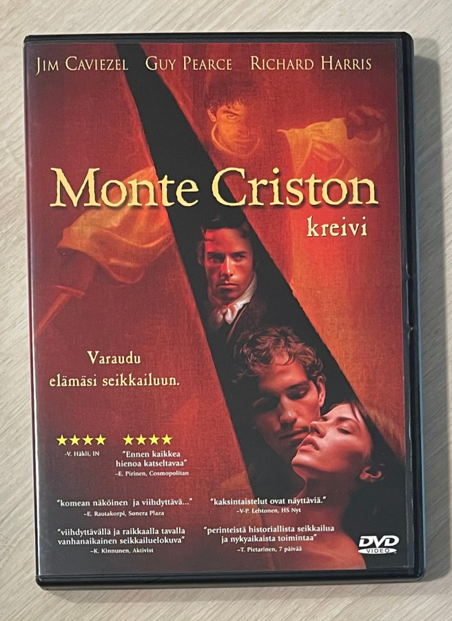 Monte Criston kreivi (2002) Jim Caviezel, Guy Pearce