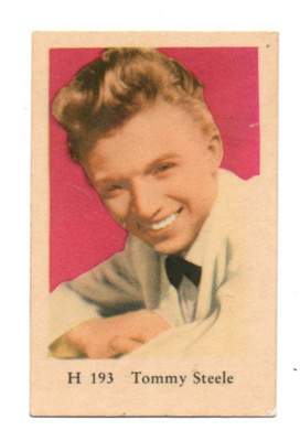 Purkkakuva H n:o 193 TOMMY STEELE Purukumikuva