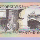 Guyana 20 Dollars v.2018 UNC P-30g - pikkukuva 2